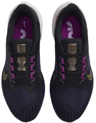 Nike Air Winflo 9 'Hitam Emas Suede' DD6203-007 Details for Nike Air Winflo 9 'Hitam Emas Suede' DD6203-007