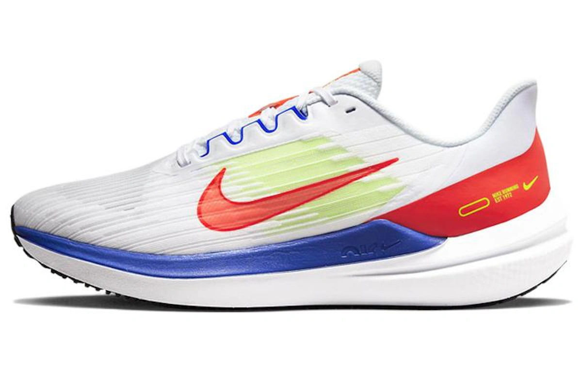 Nike Air Winflo 9 Bright Crimson Racer Blue DX3355-100