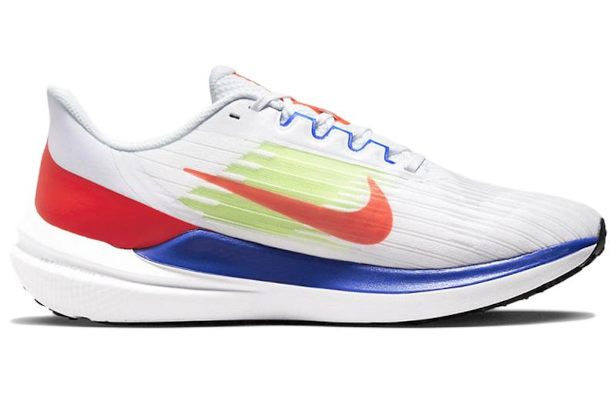 Nike Air Winflo 9 Bright Crimson Racer Blue DX3355-100