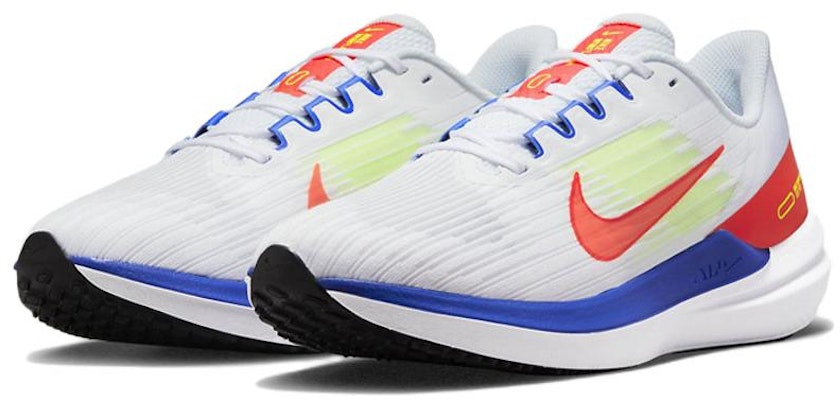 Nike Air Winflo 9 Merah Terang Biru Pelumba DX3355-100 Lookbook Nike Air Winflo 9 Merah Terang Biru Pelumba DX3355-100