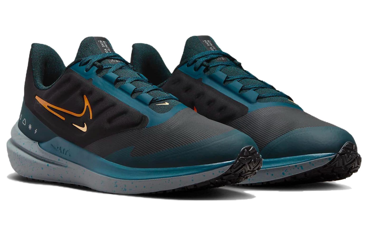 Shop Nike Air Winflo 9 Shield ''Schwarz Deep Jungle'' DM1106-002