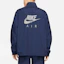 Cheap Nike Air x Kim Jones 雙面防風外套 藍/白 男女款 亞洲限定版 DC9985-100