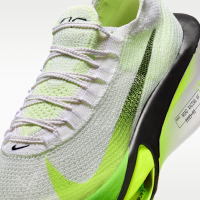 Sizing Nike Air Zoom Alphafly 3 Putih/Volt/Barely Volt/Hitam IR1817-100