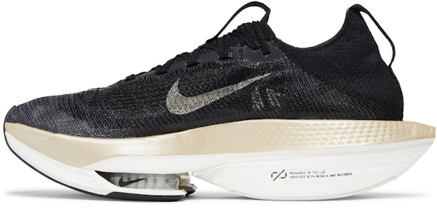 Nike Air Zoom Alphafly NEXT% 2 'Hitam Emas' DN3555-001 Lookbook Nike Air Zoom Alphafly NEXT% 2 'Hitam Emas' DN3555-001