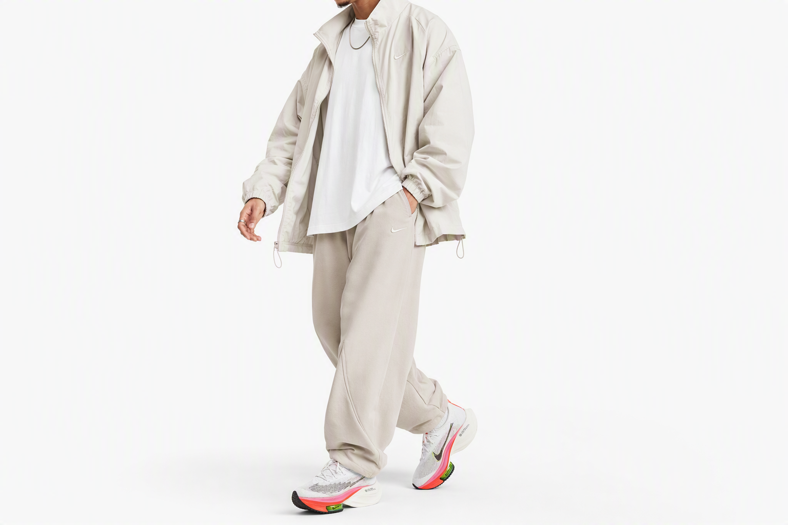 Order 耐吉 Air Zoom Alphafly Next% Flyknit ‘白粉’ DJ5455-100