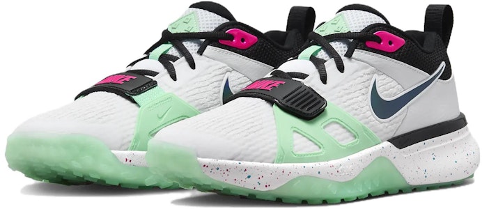 Nike Air Zoom Diamond Elite Turf 'Putih Hijau Bersinar' DZ0503-100 Lookbook Nike Air Zoom Diamond Elite Turf 'Putih Hijau Bersinar' DZ0503-100