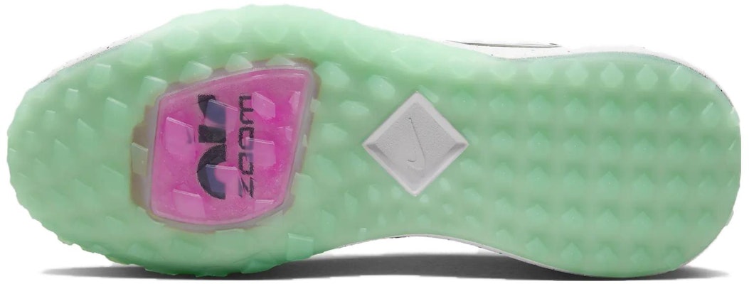 Nike Air Zoom Diamond Elite Turf 'White Green Glow' DZ0503-100 Details for Nike Air Zoom Diamond Elite Turf 'White Green Glow' DZ0503-100