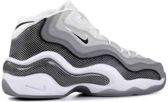 Nike Zoom Flight 96 霧面銀色 高筒 復古籃球鞋 男款 灰白 Lookbook Nike Zoom Flight 96 霧面銀色 高筒 復古籃球鞋 男款 灰白