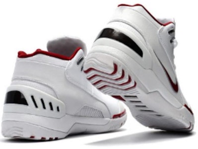 耐克 Air Zoom Generation '白色大学红' 308214-161 Lookbook 耐克 Air Zoom Generation '白色大学红' 308214-161