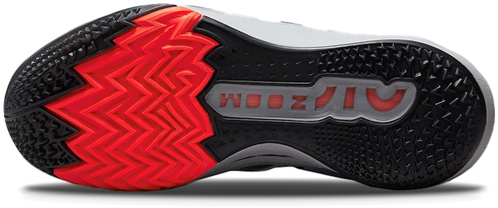 Nike Air Zoom GT Cut 2 EP 'Bred' Lelaki Wanita Sneakers DJ6013-001 Details for Nike Air Zoom GT Cut 2 EP 'Bred' Lelaki Wanita Sneakers DJ6013-001