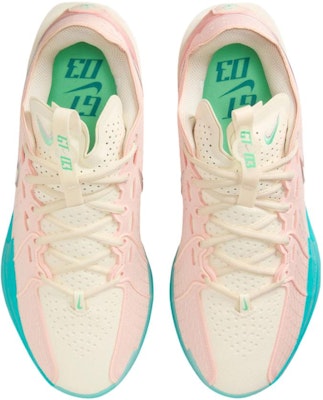Nike Air Zoom GT Cut 3 洗滌珊瑚塵仙人掌銀粉塵粉筆色 DV2913-601 Lookbook Nike Air Zoom GT Cut 3 洗滌珊瑚塵仙人掌銀粉塵粉筆色 DV2913-601