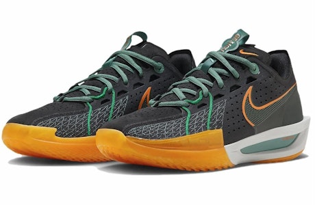 Nike Air Zoom G.T. Cut 3 EP 耐磨 低幫 籃球鞋 男女同款 黑橙綠 Lookbook Nike Air Zoom G.T. Cut 3 EP 耐磨 低幫 籃球鞋 男女同款 黑橙綠