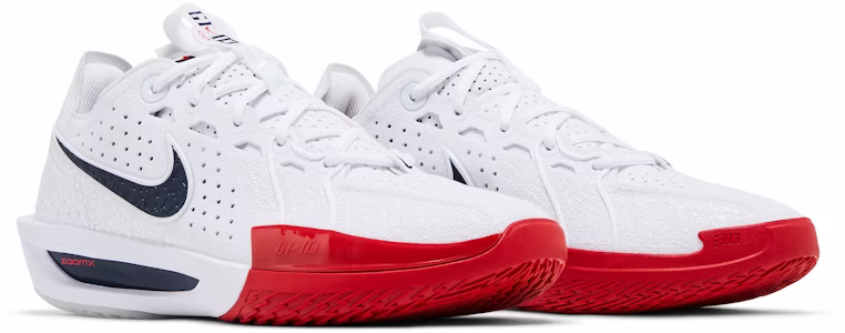 ナイキ エア ズーム GT カット 3 EP 白黒赤 DV2918-103 2