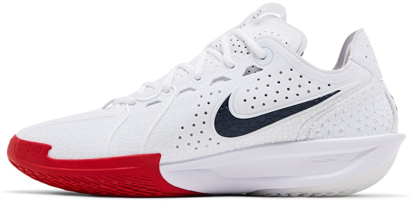 Nike Air Zoom GT Cut 3 EP 'White Black Red' DV2918-103 Lookbook Nike Air Zoom GT Cut 3 EP 'White Black Red' DV2918-103