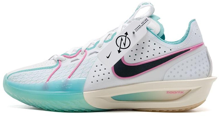 Nike Air Zoom GT Cut 3 EP 'White Teal Playful Pink' HM3699-161 Buy Nike Air Zoom GT Cut 3 EP 'White Teal Playful Pink' HM3699-161