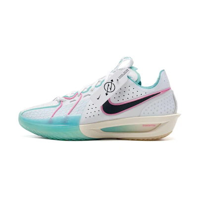 Nike Air Zoom GT Cut 3 EP 'White Teal Playful Pink'