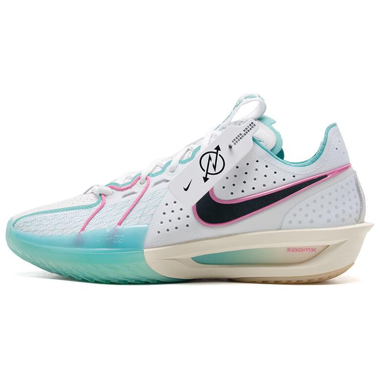 Nike Air Zoom GT Cut 3 EP 'White Teal Playful Pink' HM3699-161