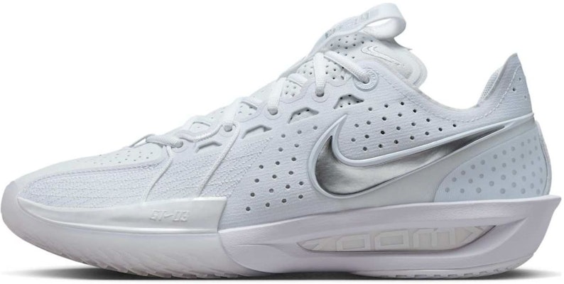 Nike Air Zoom GT Cut 3 'White Metallic Silver' IB4458-100 Buy Nike Air Zoom GT Cut 3 'White Metallic Silver' IB4458-100