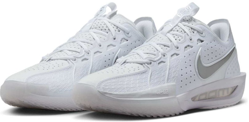 Nike Air Zoom GT Cut 3 'White Metallic Silver' IB4458-100 Shop Nike Air Zoom GT Cut 3 'White Metallic Silver' IB4458-100