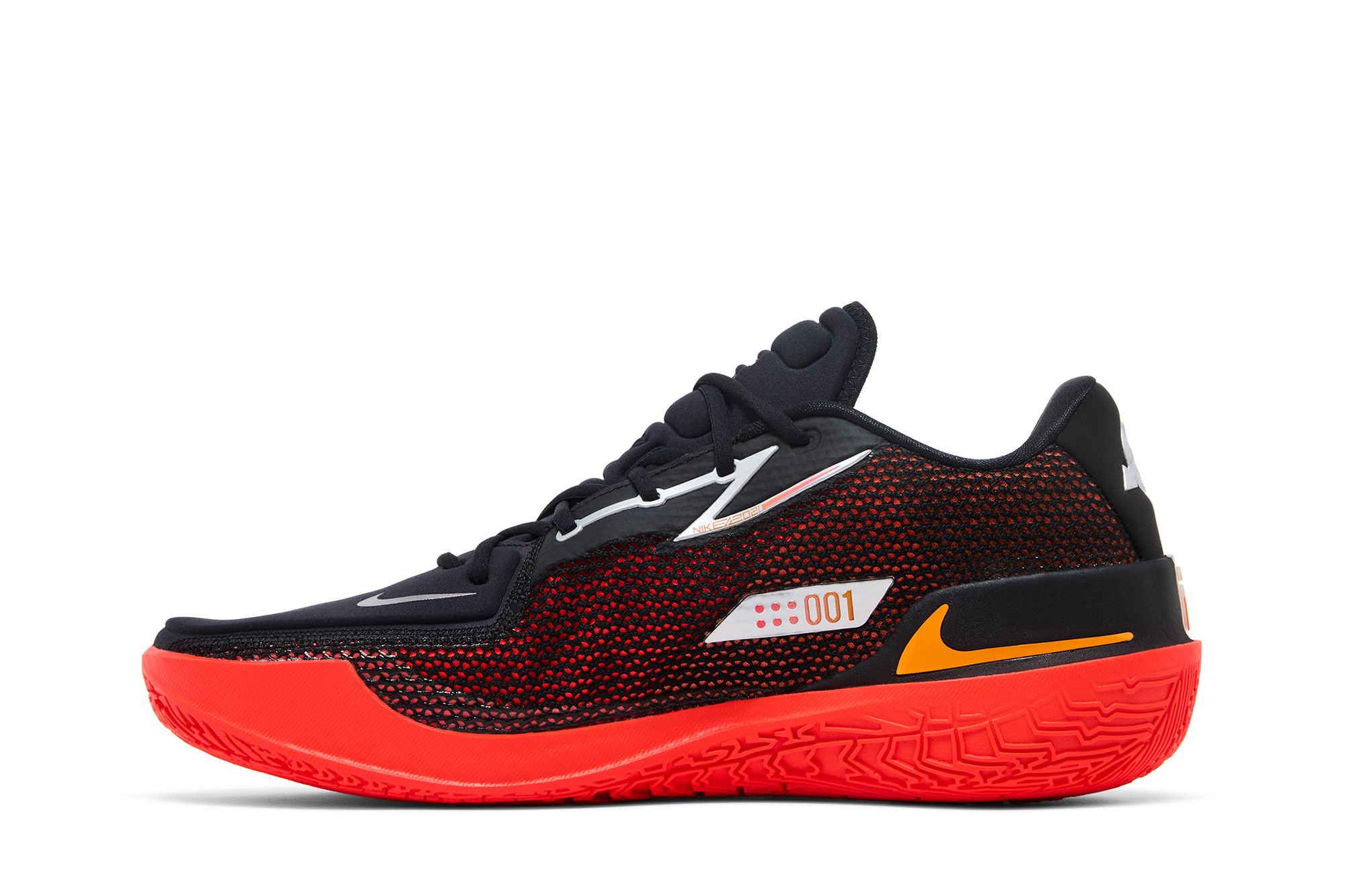 Lookbook Nike Air Zoom GT Cut ''Hitam Merah Terang'' CZ0175-007