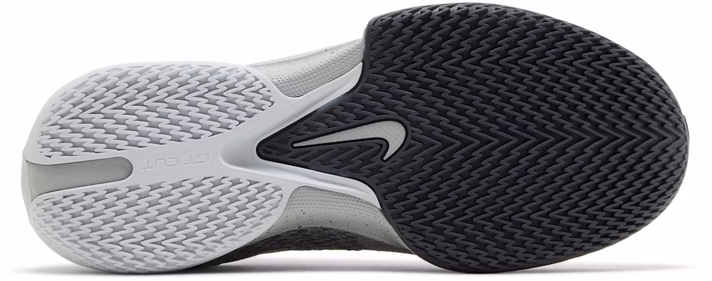 Nike Air Zoom G.T. Cut Academy “灰色” 圓頭綁帶 緩震耐磨 低筒 籃球鞋 男款 灰白色 Shop Nike Air Zoom G.T. Cut Academy “灰色” 圓頭綁帶 緩震耐磨 低筒 籃球鞋 男款 灰白色