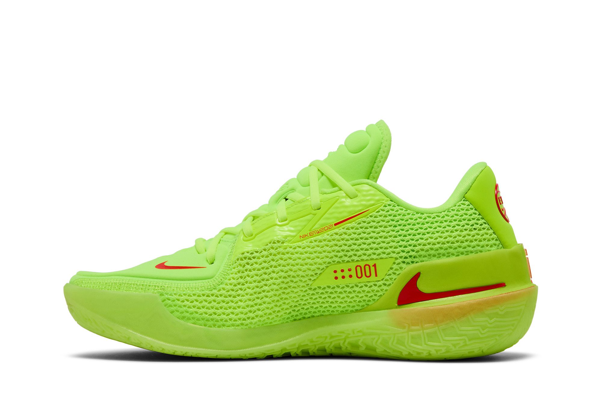 Lookbook Nike Air Zoom GT Cut EP 'EYBL - Volt Bright Crimson' IH3991-700