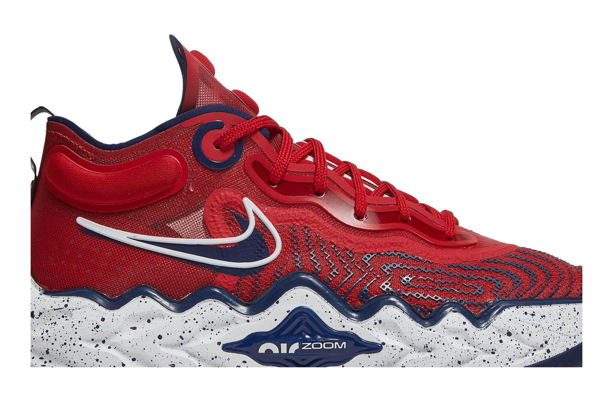 Lookbook Nike Air Zoom G.T. Run 團隊美國 低筒 復古籃球鞋 男款 紅藍 海外版