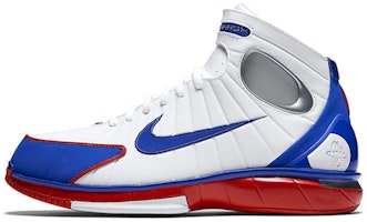 Nike Air Zoom Huarache 2K4 'White Royal Red' 308475-142 Nike Air Zoom Huarache 2K4 'White Royal Red' 308475-142