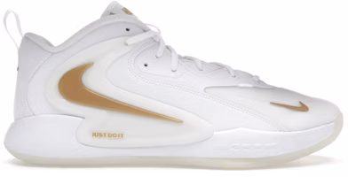 Nike Air Zoom HyperSet 2 IC 'White Metallic Gold' FQ7070-104 Nike Air Zoom HyperSet 2 IC 'White Metallic Gold' FQ7070-104
