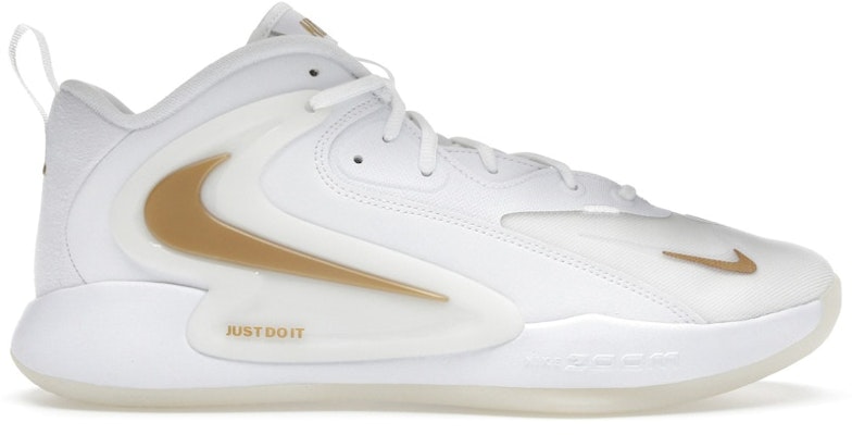 Nike Air Zoom HyperSet 2 IC 'White Metallic Gold' FQ7070-104 Buy Nike Air Zoom HyperSet 2 IC 'White Metallic Gold' FQ7070-104