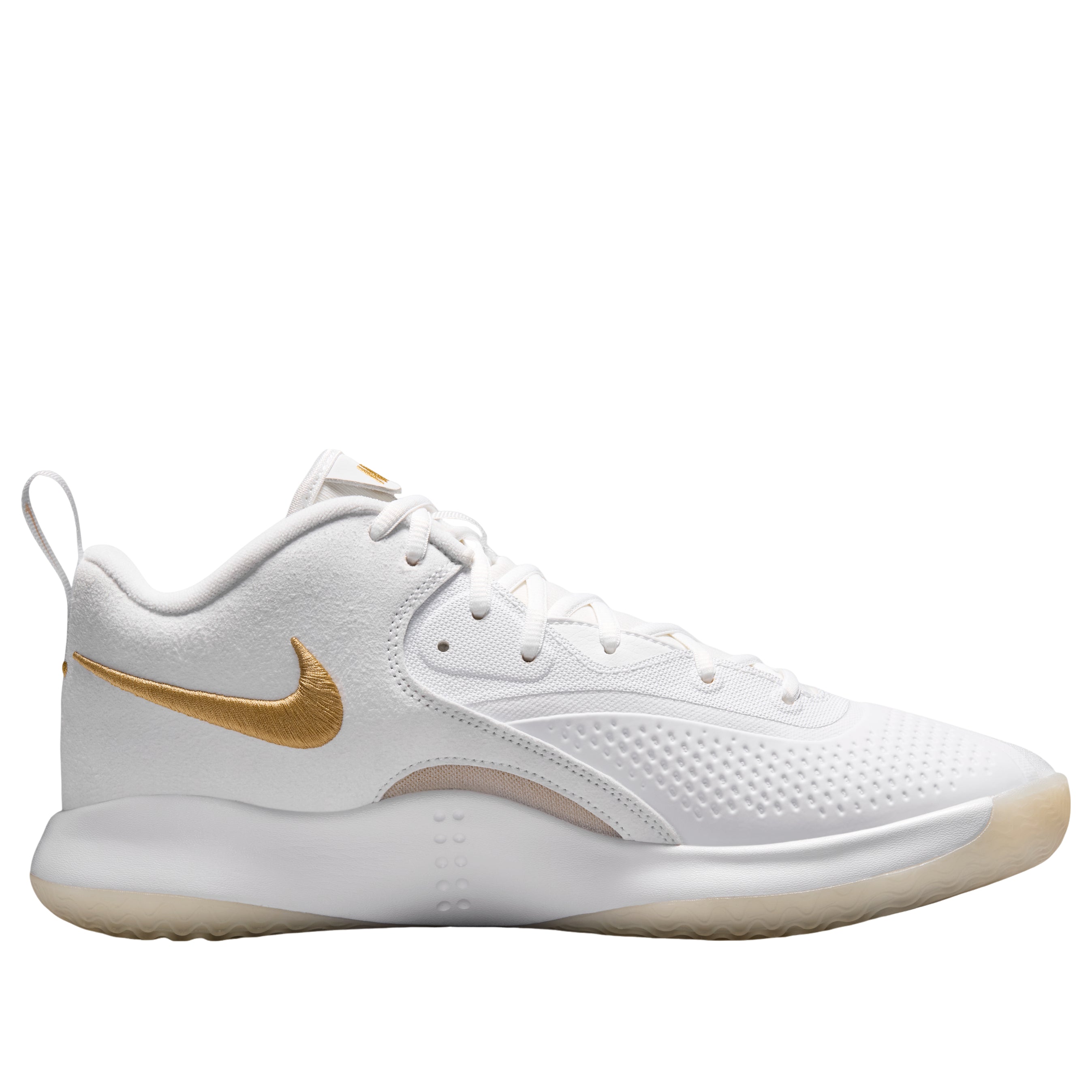 Order Nike Air Zoom HyperSet 2 IC ''Weiß Metallic Gold'' FQ7070-104