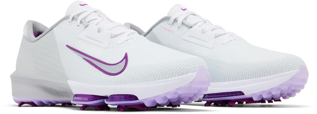 Nike Air Zoom Infinity Tour 2 Golf 'Gris Claro y Púrpura Vivo' FD0217-102 1