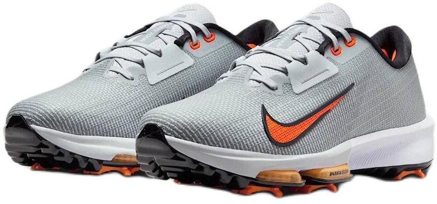Nike Air Zoom Infinity Tour 2 Golf 'Pure Platinum Safety Orange' HQ2158-001 Lookbook Nike Air Zoom Infinity Tour 2 Golf 'Pure Platinum Safety Orange' HQ2158-001