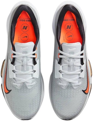Nike Air Zoom Infinity Tour 2 Golf 'Pure Platinum Safety Orange' HQ2158-001 Shop Nike Air Zoom Infinity Tour 2 Golf 'Pure Platinum Safety Orange' HQ2158-001