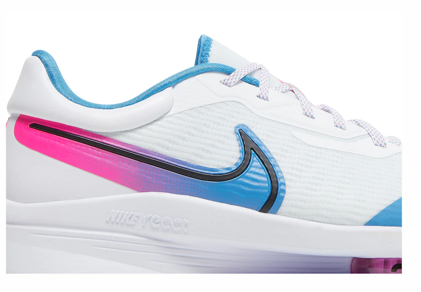 Nike Air Zoom Infinity Tour NEXT% ''Bianco Aurora Blu Rosa Blast'' DC5221-104 Lookbook Nike Air Zoom Infinity Tour NEXT% ''Bianco Aurora Blu Rosa Blast'' DC5221-104