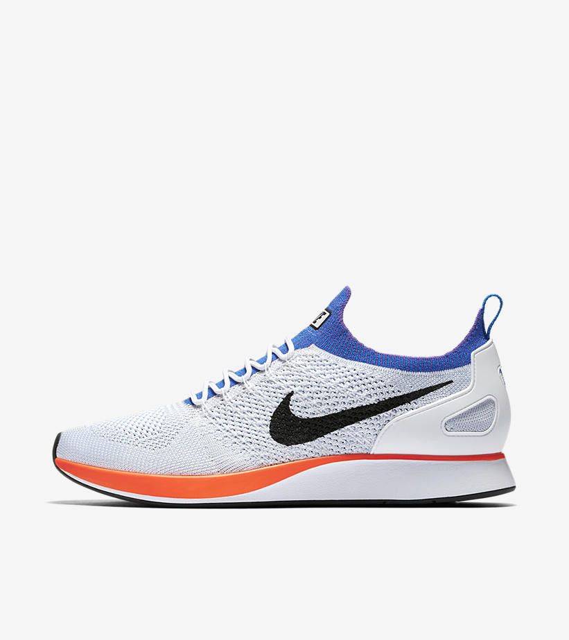 Lookbook 耐吉 Mariah Flyknit Racer Hyper Crimson 低帮 跑步鞋 男款 灰色