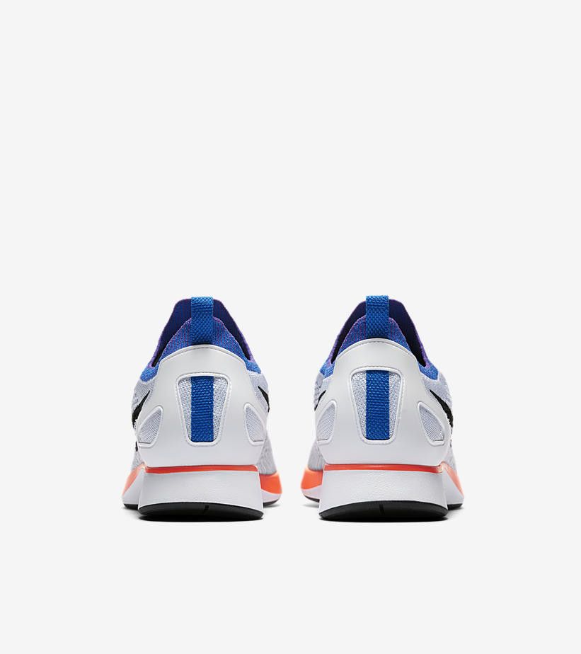 Details for 耐吉 Mariah Flyknit Racer Hyper Crimson 低帮 跑步鞋 男款 灰色