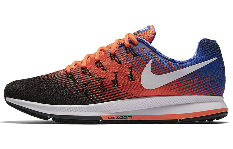 Nike Air Zoom Pegasus 33 'Black Hyper Orange Blue' 831352-010