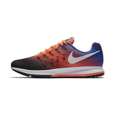 Nike Air Zoom Pegasus 33 'Black Hyper Orange Blue'