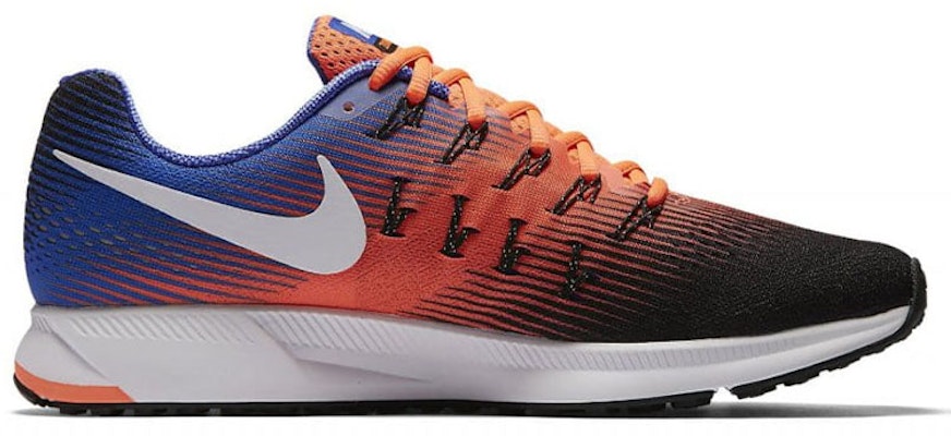 나이키 에어 줌 페가수스 33 블랙/하이퍼오렌지/블루 831352-010 Order 나이키 에어 줌 페가수스 33 블랙/하이퍼오렌지/블루 831352-010