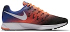 Order 나이키 에어 줌 페가수스 33 블랙/하이퍼오렌지/블루 831352-010