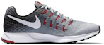 Order Nike Air Zoom Pegasus 33 Low ''Gris Noir Rouge'' 831352-009