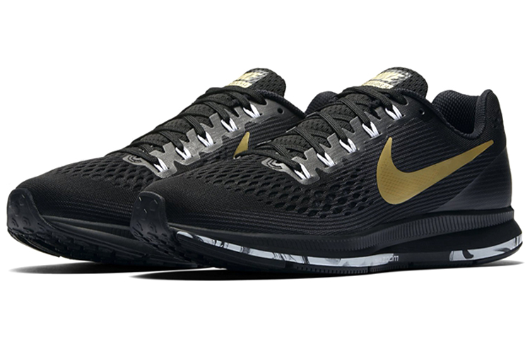 Lookbook Nike Air Zoom Pegasus 34 ''Zwart Goud'' 880555-017