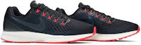 Cheap Nike Air Zoom Pegasus 34 'Hitam Merah Orbit' 880555-014