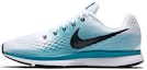 Buy 나이키 에어 줌 페가수스 34 '화이트 블루' 880555-101