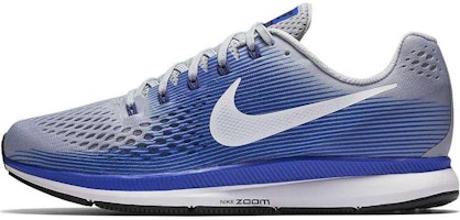 Nike Air Zoom Pegasus 34 Wolf Grey/White ‘Racer Blue 880555-007 Nike Air Zoom Pegasus 34 Wolf Grey/White ‘Racer Blue 880555-007