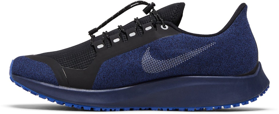 Nike Pegasus 35 Shield 減震防滑耐磨 低筒 跑步鞋 黑藍 Lookbook Nike Pegasus 35 Shield 減震防滑耐磨 低筒 跑步鞋 黑藍