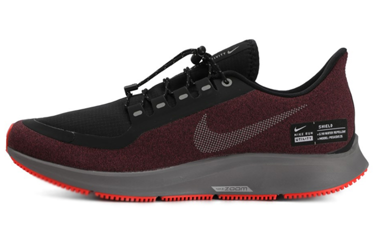 Nike Air Zoom Pegasus 35 Shield 'Black Red' AA1643-004