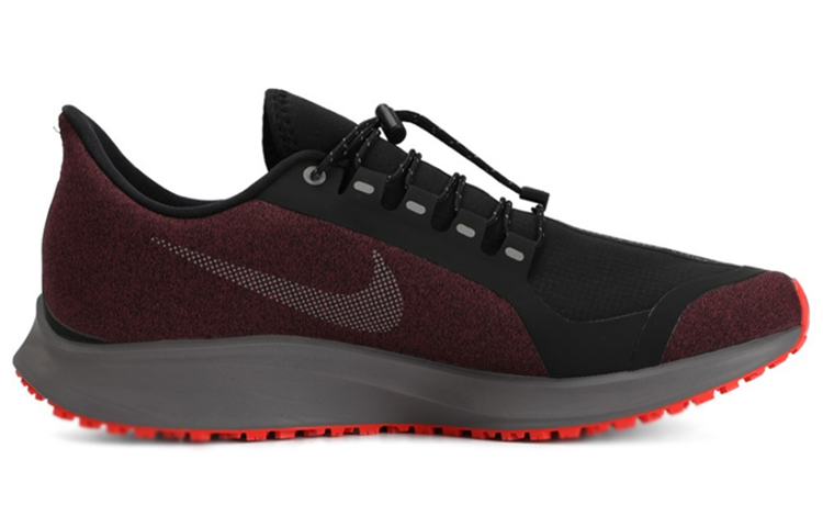 Lookbook 耐克Air Zoom Pegasus 35 Shield黑红配色跑鞋 AA1643-004
