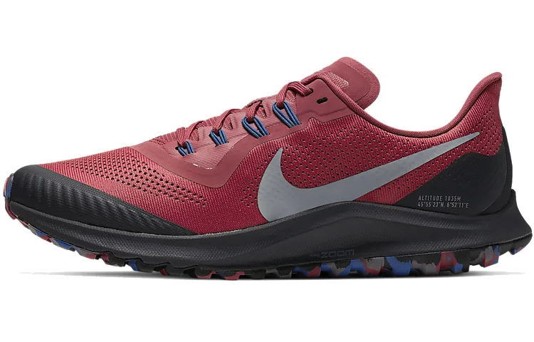 Buy 耐克Air Zoom Pegasus 36 Trail黑红配色越野跑鞋 CK0082-600